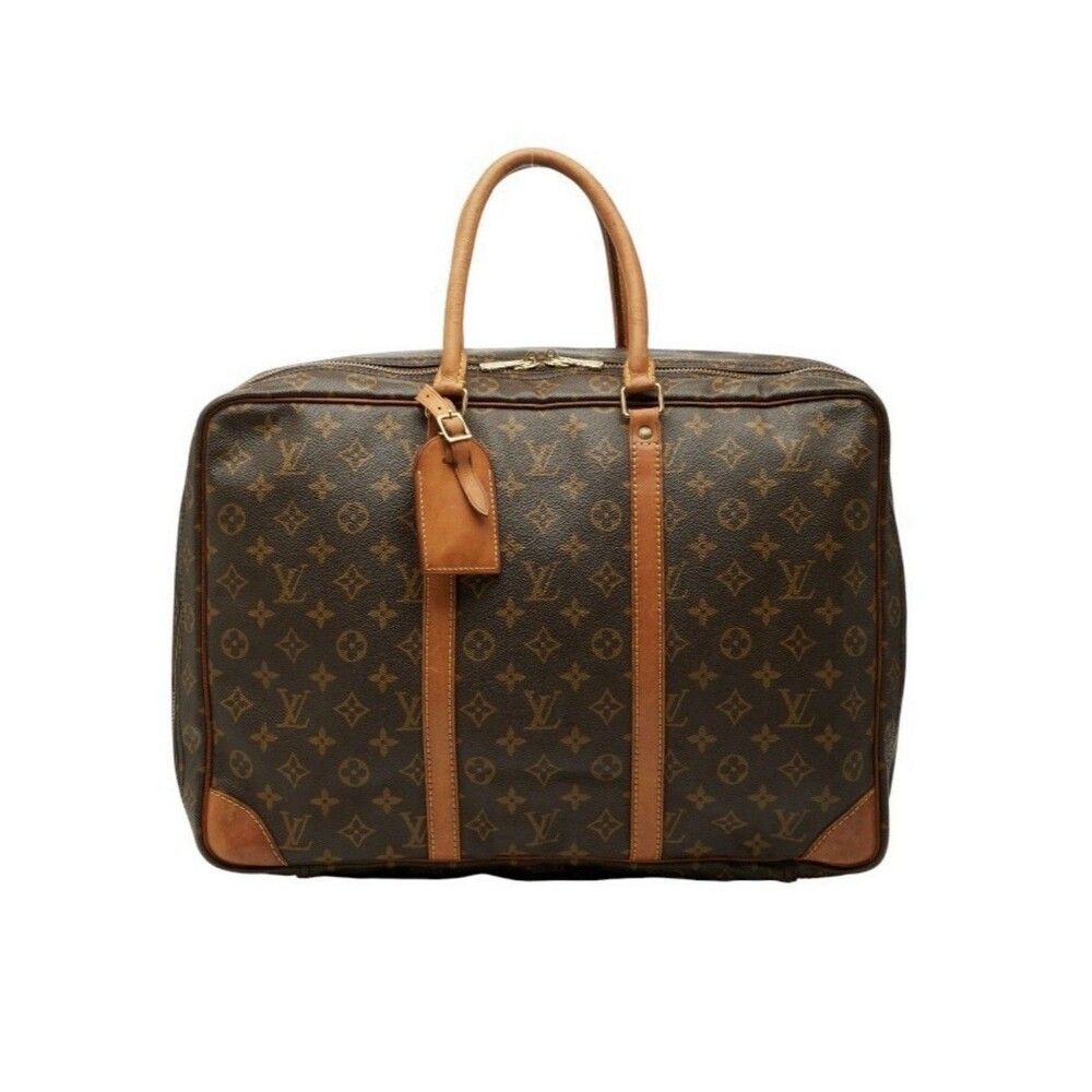 Louis Vuitton Monogram Sirius 45 Travel Bag Luggage Tag Vintage 1992 #SP0992
